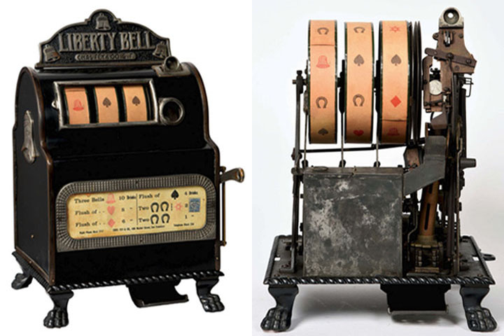Auction of Charles Fey's Liberty Bell slot machines
