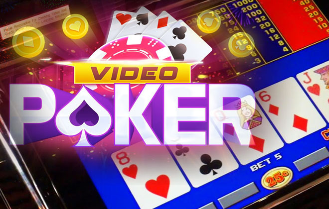 Casino video poker machine